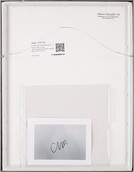 CHRISTER STRÖMHOLM, Sign CHR a tergo. Silvergelatinfotografi, bildyta 26,5 x 19 cm.