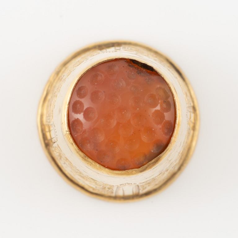 Thimble, ring, sleeve, 18K gold.