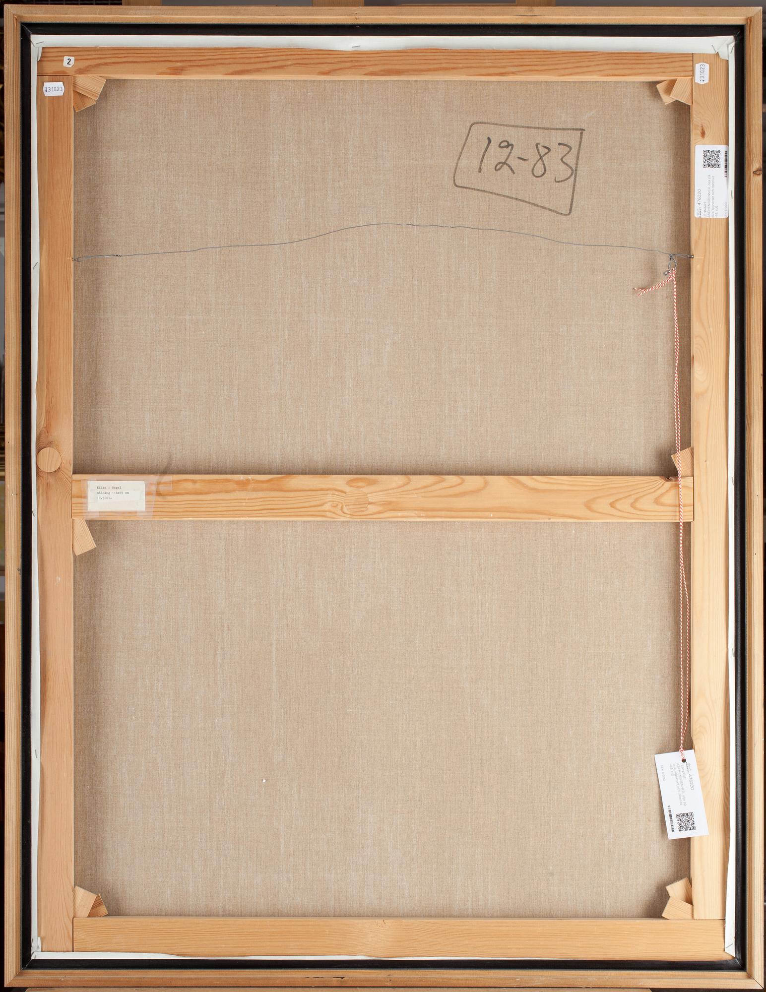 LENNART ASCHENBRENNER, olja på duk, signerad och daterad -83.