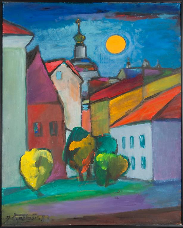 Jonas Ceponis, Motif of the Old Town.
