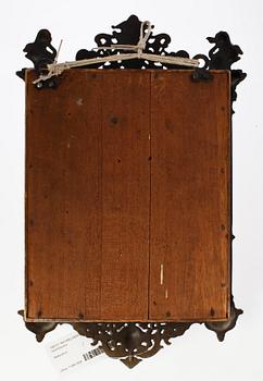 NYCKELSKÅP, metall, trä, nyrenässans, 1800-talets slut.