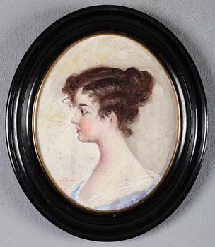 OIDENTIFIERAD KONSTNÄR, olja på duk, otydligt signerad, 1800-/1900-tal.
