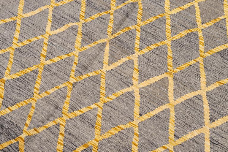 Carpet, kilim, approx. 194 x 162 cm.