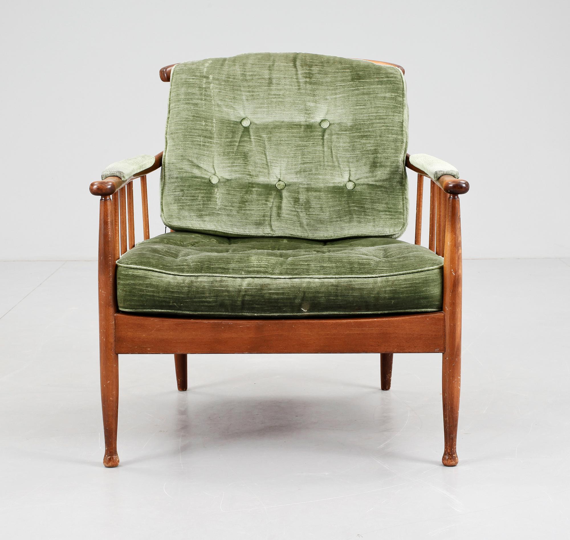 FÅTÖLJ, "Skrindan", Kerstin Hörlin-Holmqvist, OPE-möbler.