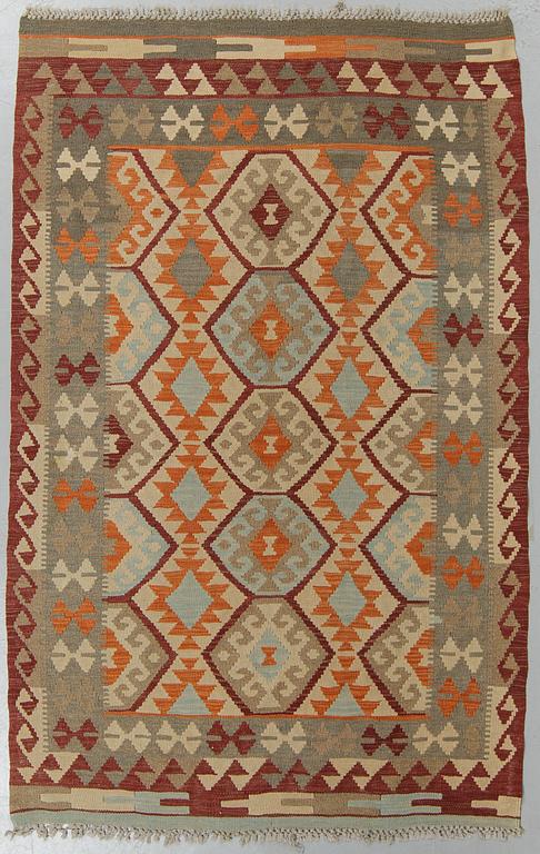 Matto, kilim, ca 192 x 125 cm.