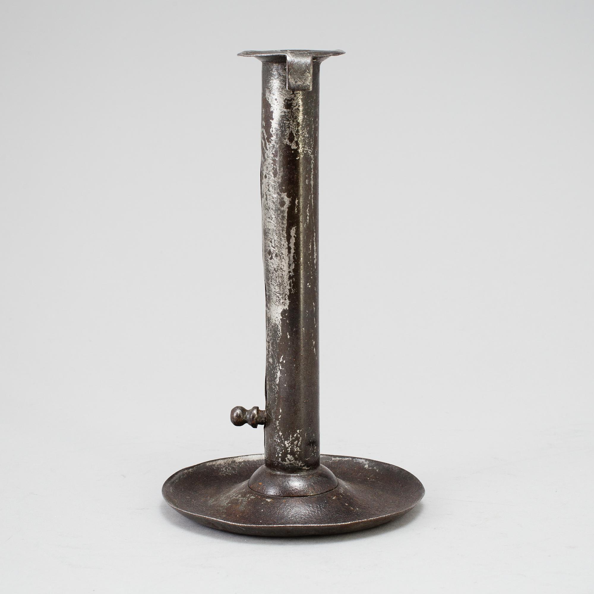 LJUSSTAKE, plåt, 1700-tal.