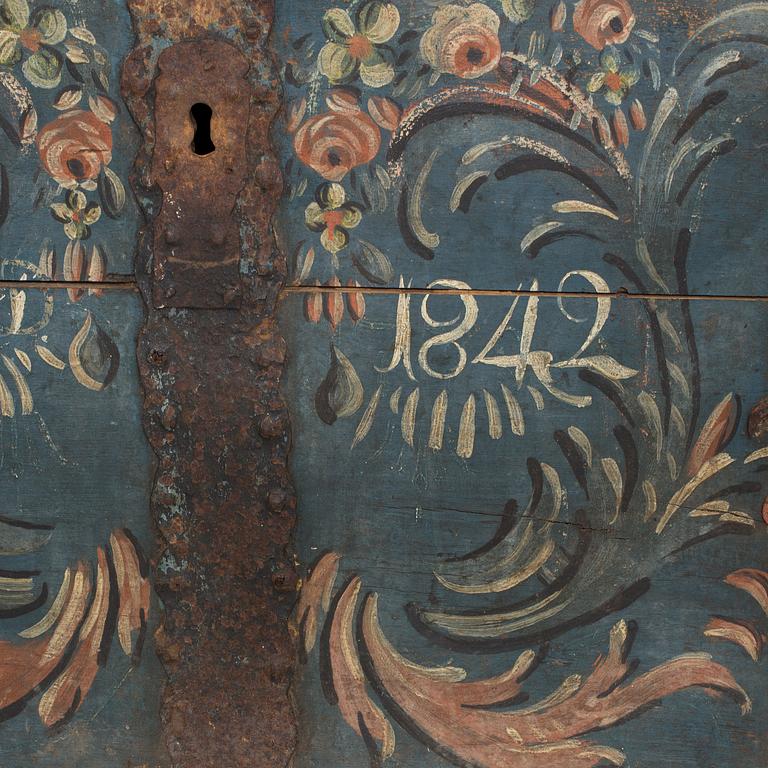 KISTA, allmoge, 1700/1800-tal, bär datering 1842.