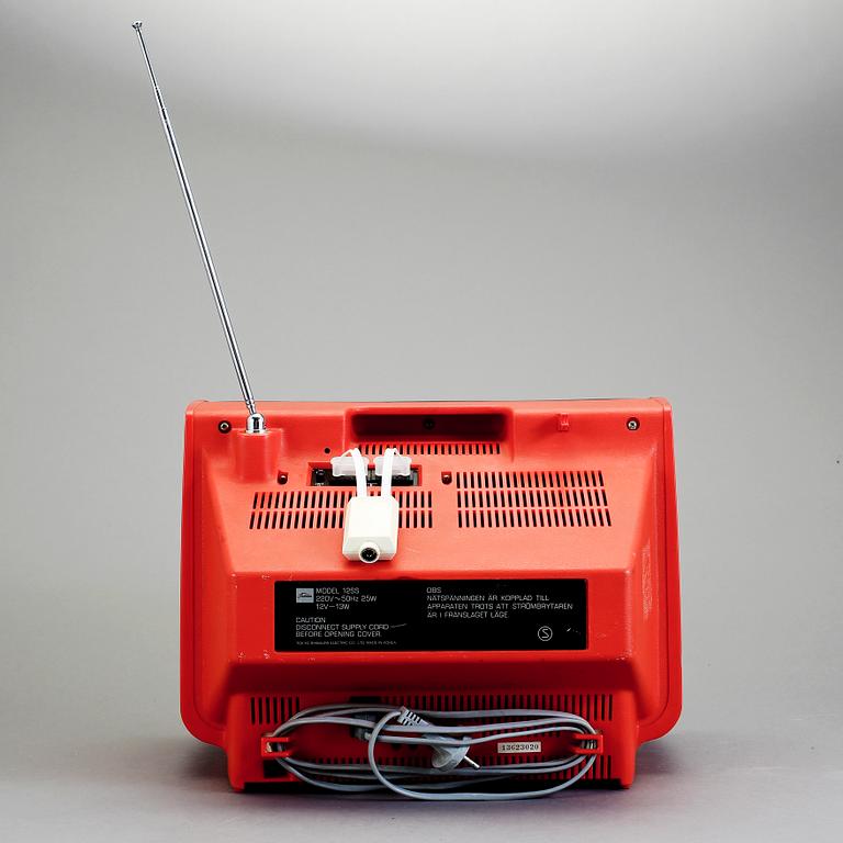 TV, Toshiba, Modell 12SS, 1970-tal.