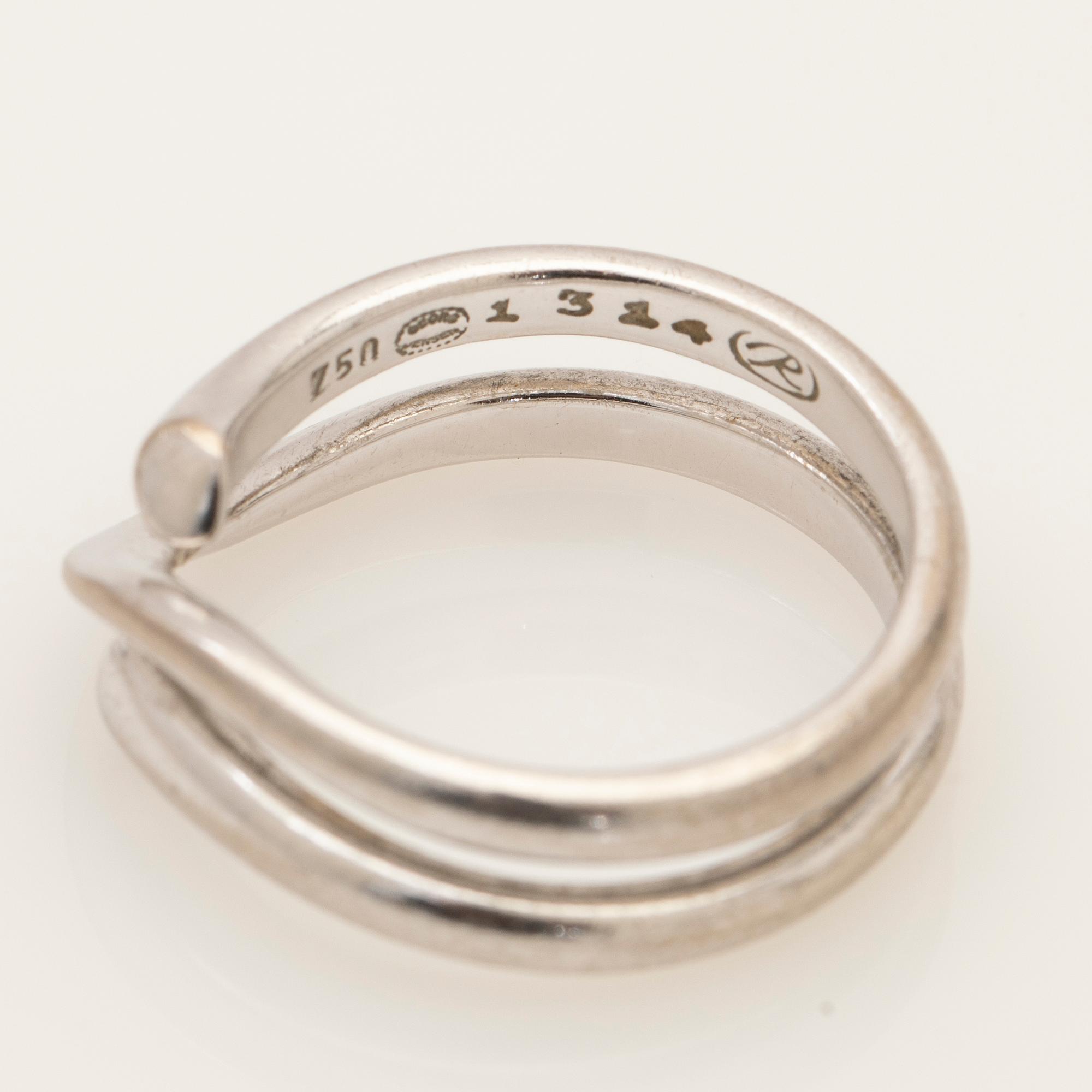 Regitze Overgaard, ring, "Magic", 18K vitguld, för Georg Jensen, Danmark.