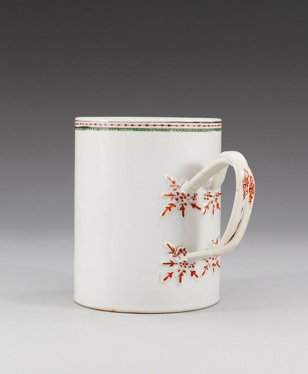 MUGG, kompaniporslin. Qing dynastin, Jiaqing (1796-1820).