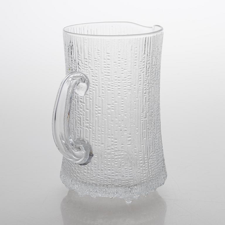 Tapio Wirkkala, an "Ultima Thule" serving bowl and pitcher, Iittala. Design year of the series 1968.