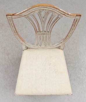 STOL, gustaviansk, omkring år 1800.