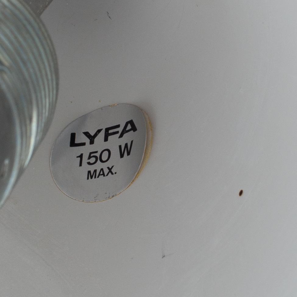 a Lyfa ceiling lamp, Denmark late 1900's.