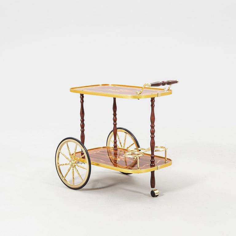 Serving trolley late 20th century.