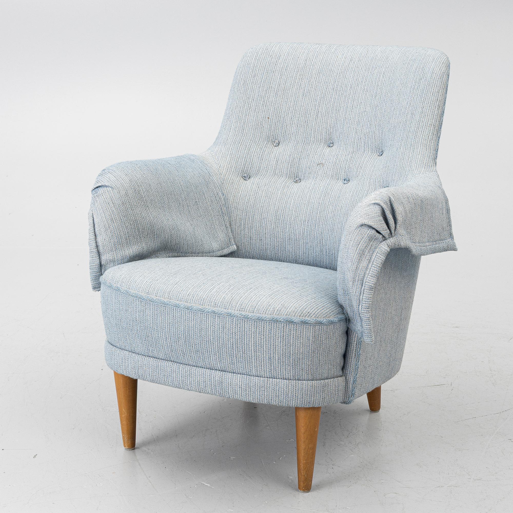 Carl Malmsten, A “Samsas” armchair, second half of the 20th century.