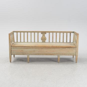 Soffa, gustaviansk stil, 1800-tal.