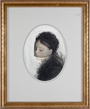 Stephen Clark · STEPHEN CLARK, akvarell, sign. Kopia efter Anders Zorn.