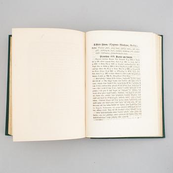 Med 200 litograferade zoologiska planscher, 1832-40, (2 vol).