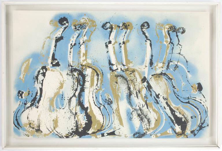 FERNANDEZ ARMAN, färgserigrafi, signerad och numrerad 1/175.