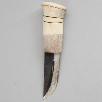 A knife, signed and dated 1992.