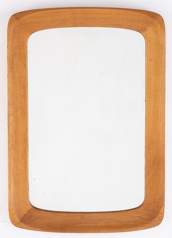 A pair of oak mirrors from Glas & Trä, dated 1961.
