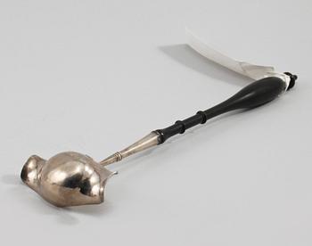 PARTI SILVER, 3 delar, Sverige, 1800- och 1900-tal, vikt 198 gram.
