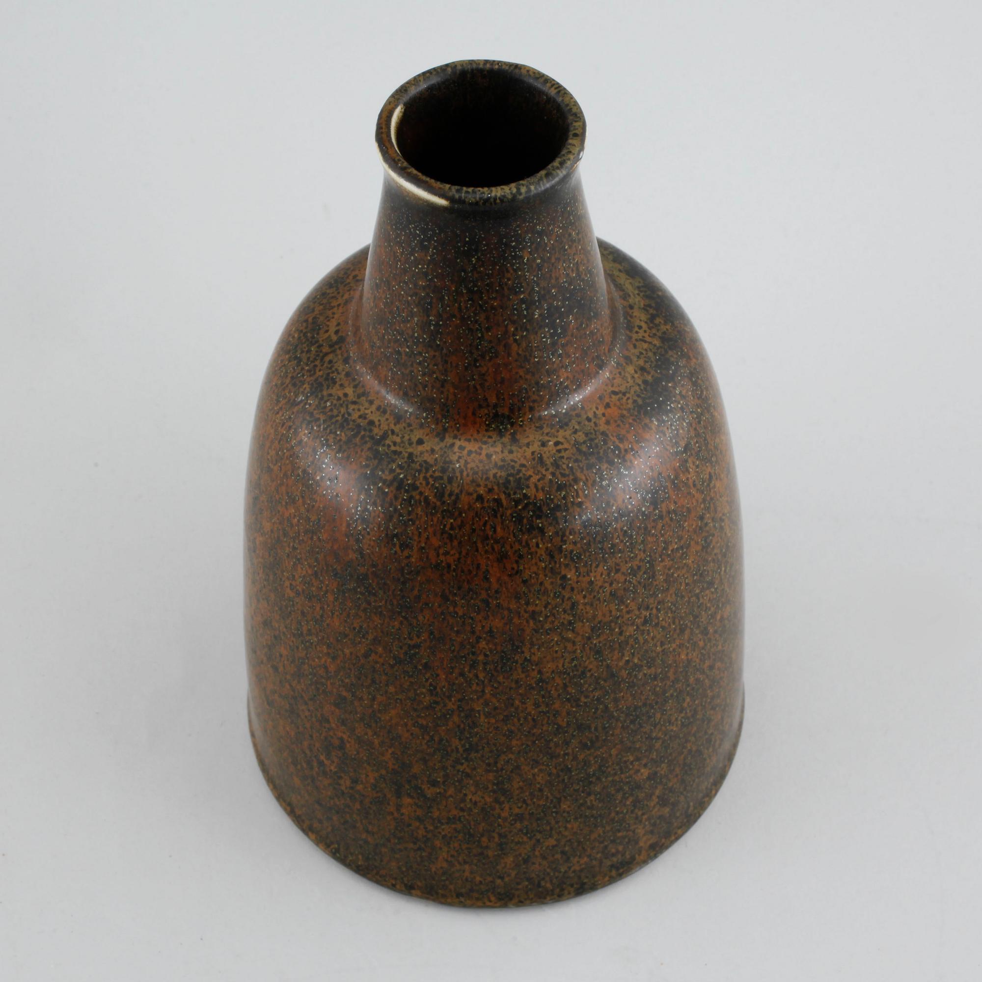 CARL-HARRY STÅLHANE, vas, stengods, unikat, Rörstrand, signerad och daterad -63.