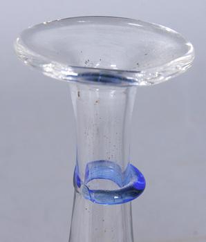 FLASKOR, 2 st, glas, trol, Kjell Engman, Kosta.