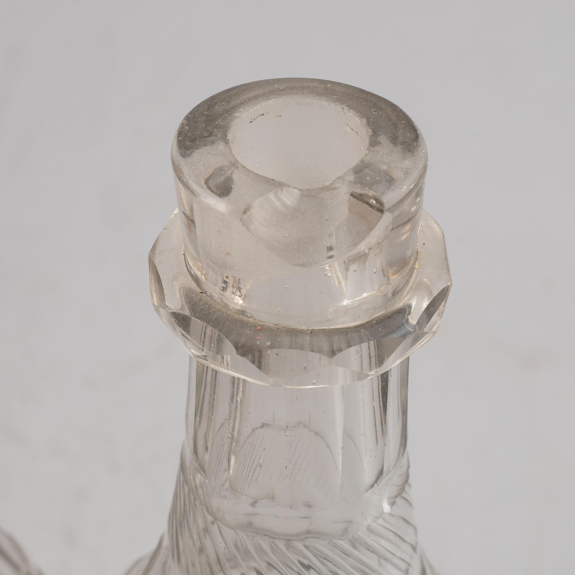 O Sohlberg, bordssurtout, silver och glas, Falun 1830.