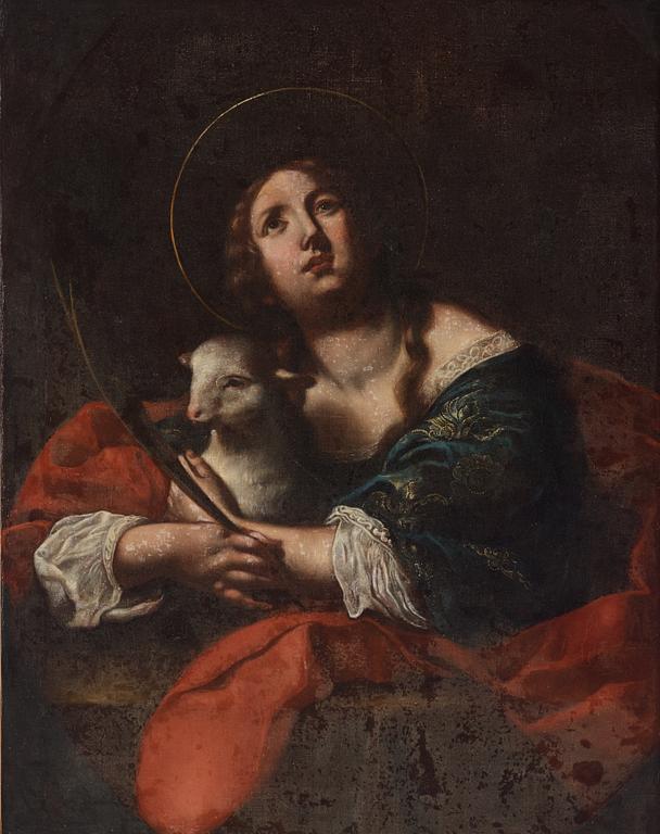 Onorio Marinari, Saint Agnes.