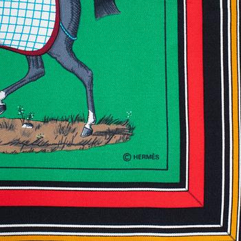 Hermès, scarf, "Couvertures et Tenues de Jour".