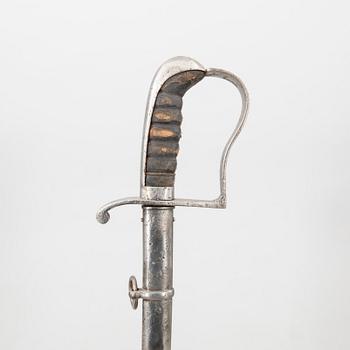 A German sabre, end of the 19th century.with scabbard.