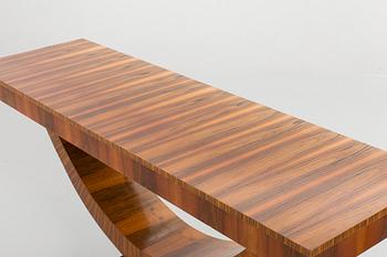 A CONSOLE TABLE, ART DECO STYLE, MIDDLE OF 20TH CENTURY.