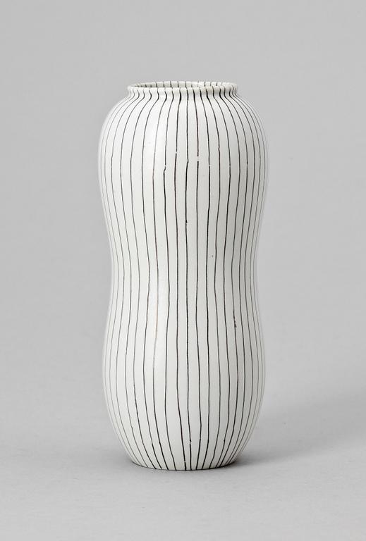 VAS, stengods, "Filigran", Stig Lindberg Gustavsberg.