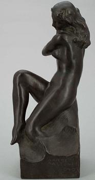 AARRE AALTONEN, skulptur, brons, sign och dat 1942.