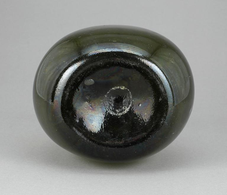 FLASKA, glas, 17/1800-tal.