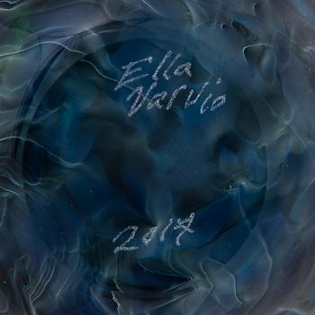 ELLA VARVIO, vas/ glasskulptur, signerad Ella Varvio 2017.