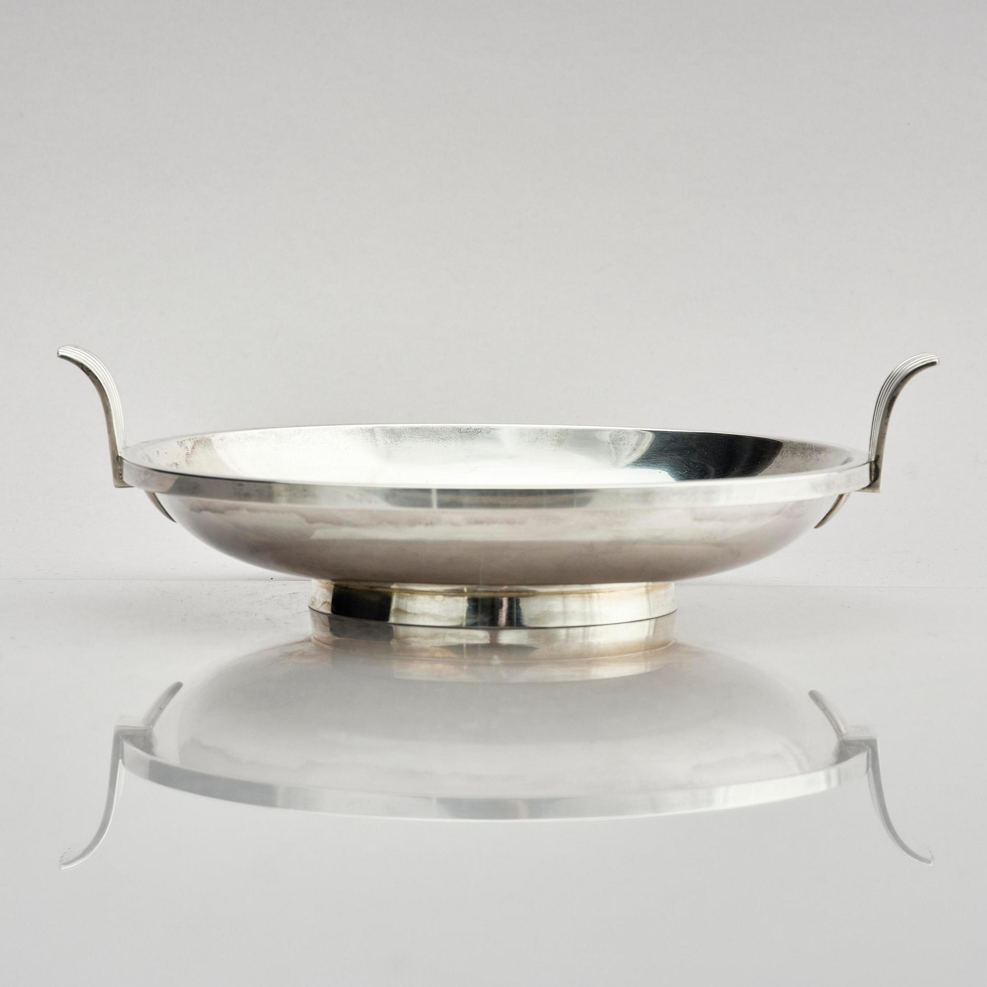 David Andersen, skål, silver, Norge 1900-talets mitt.