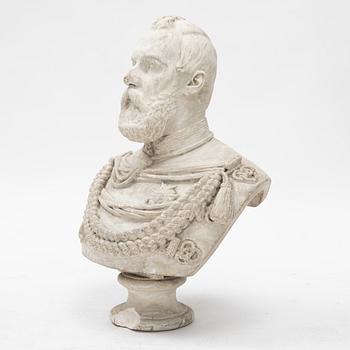 Byst, gips, Karl XV, 1800-tal.