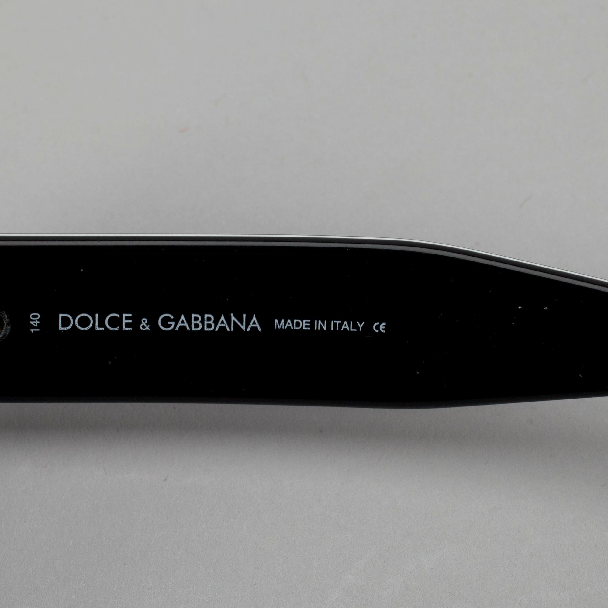 SOLGLASÖGON, Dolce & Gabbana.