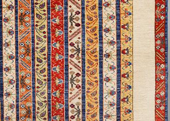 A carpet, oriental, ca 296 x 196 cm.