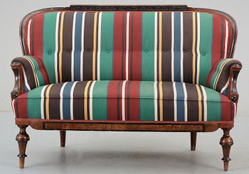 SOFFA, nyrenässans, sent 1800-tal.