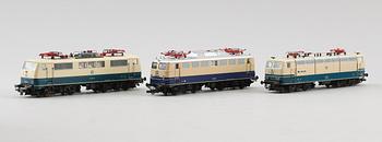 SAMLING MODELLTÅG, 4 delar, Roco, Österrike.