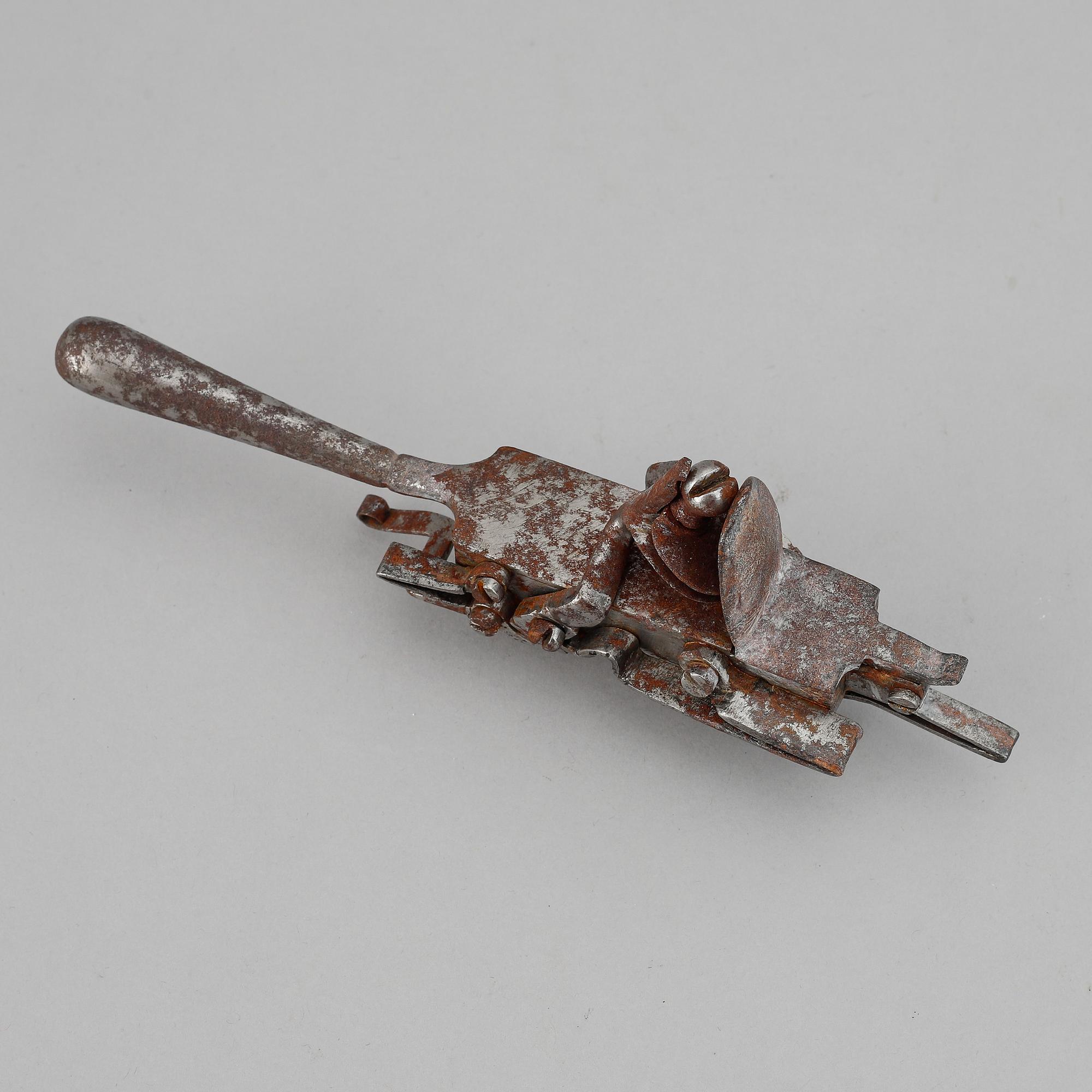 Elddon, stål, 1700-talets andra hälft.