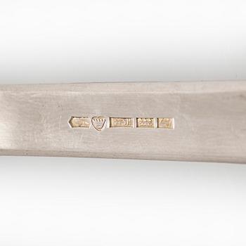 A 35-piece set of 'Jousi' (Bow) silver cutlery, Kultakeskus, Hämeeninna 1953-1979.