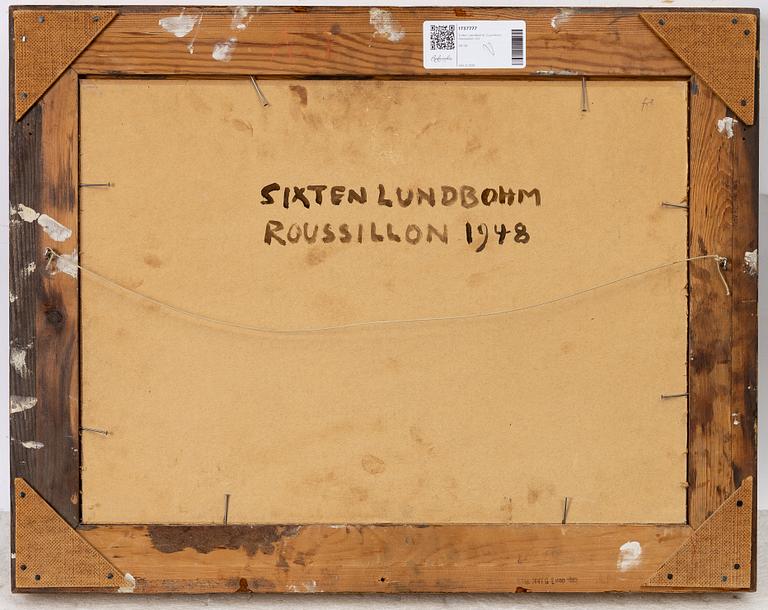 Sixten Lundbohm, Cypresser, Roussillon.