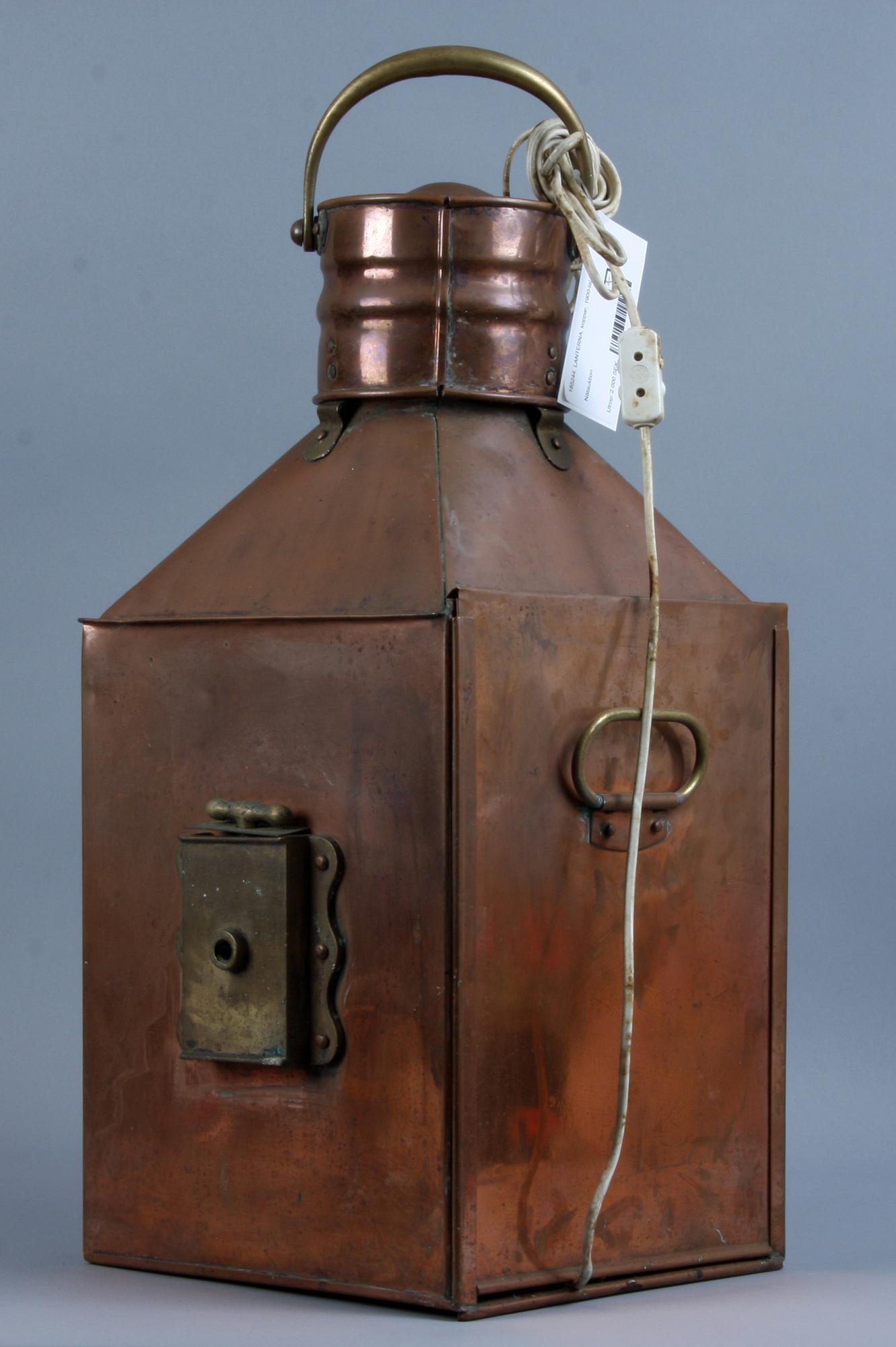 LANTERNA, koppar, 1900-tal.