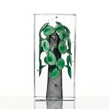 Oiva Toikka, a "Myöhäinen kevät" (Late Spring) glass sculpture, Nuutajärvi, Notsjö, 2008 for Iittala, Finland, ed 12/200.