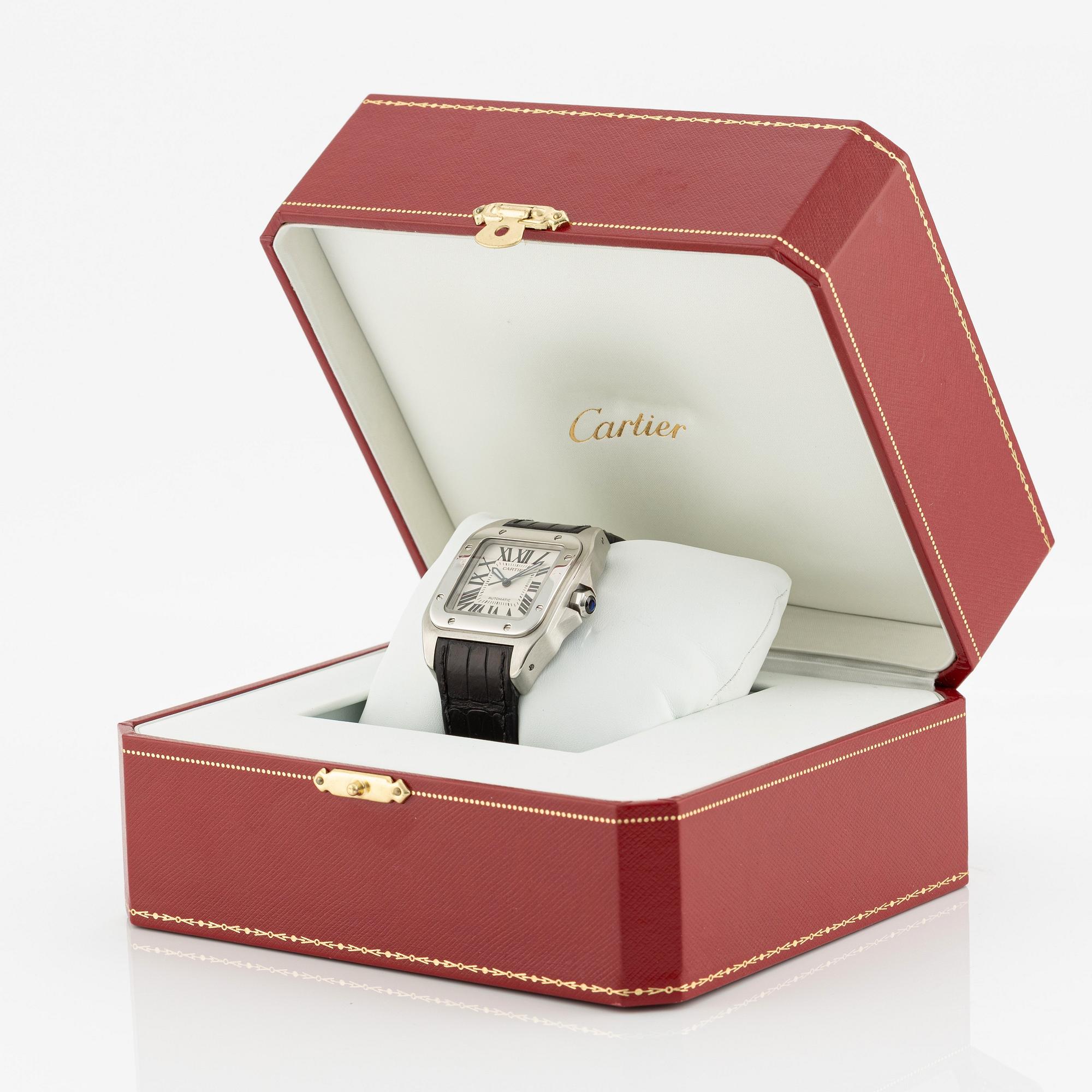 Cartier, Santos 100, ca 2014.
