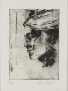 ETCHINGS, 5 pcs, amongt others Mac Hamilton.